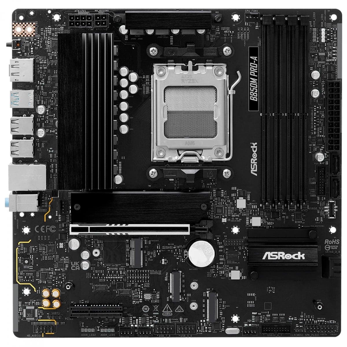 ASRock B850M Pro-A AM5 Micro-ATX DDR5 ASRock B850M Pro-A AM5 Micro-ATX DDR5