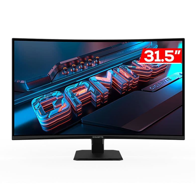 Gigabyte 32" QHD 165Hz VA - GS32QC Gigabyte 32" QHD 165Hz VA - GS32QC