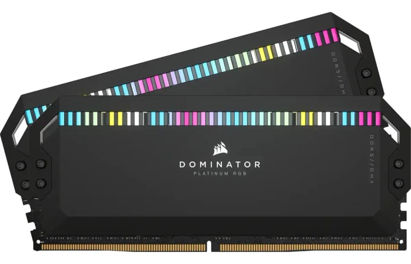 Corsair Dominator Platinum RGB 64GB (2x32GB) DDR5 6000MHz CL40 Preto - CMT64GX5M2B6000C40