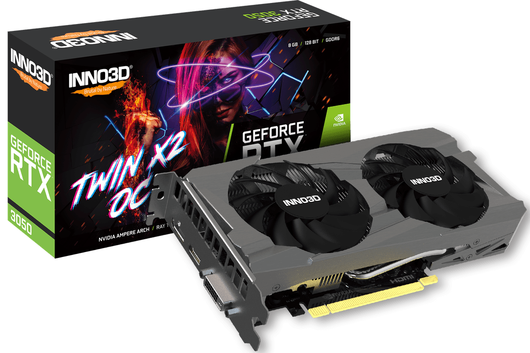 RTX 3050 8GB INNO3D RTX 3050 8GB Twin X2 OC