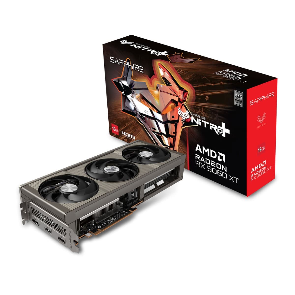 RX 9060 XT 16GB Sapphire RX 9060 XT 16GB Nitro+
