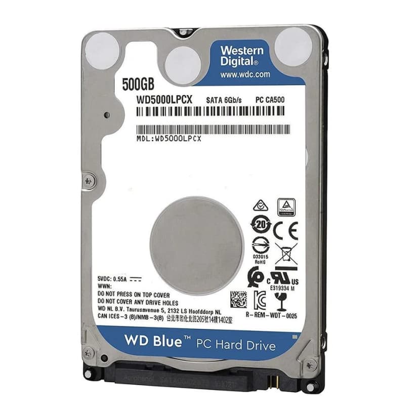 Western Digital WD Blue 500GB HDD SATA III - WD5000LPZX