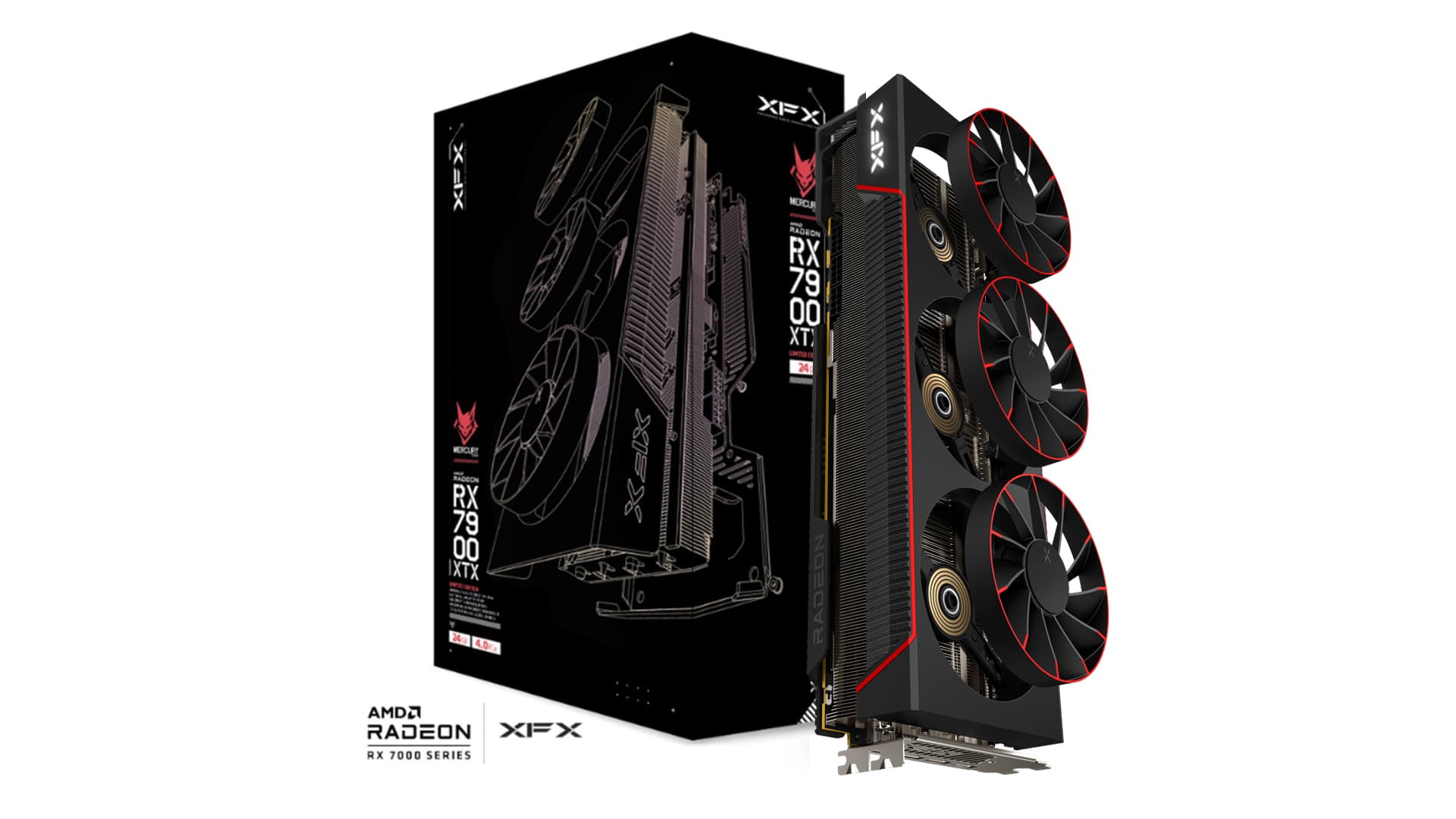 RX 7900 XTX XFX RX 7900 XTX Mercury