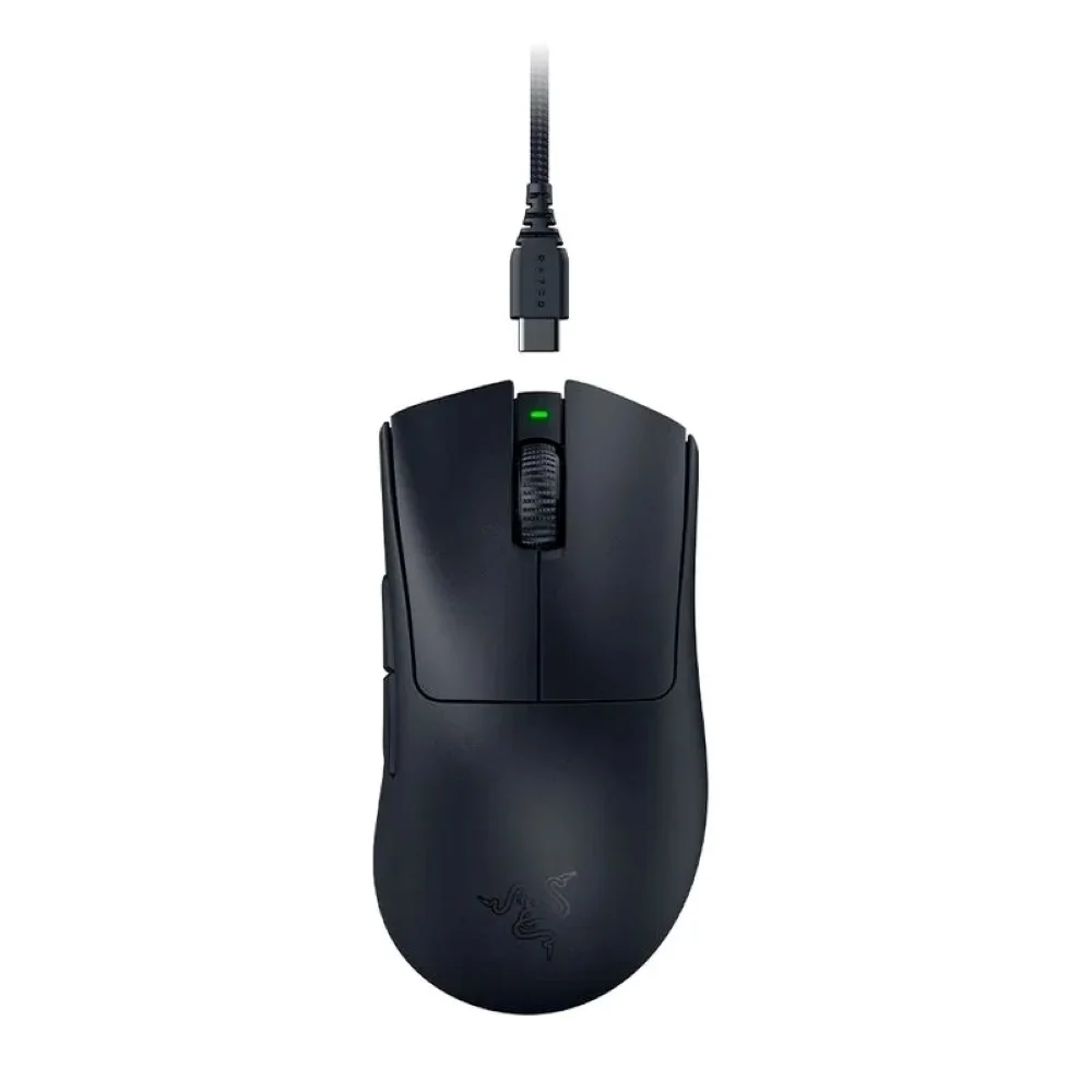 Razer DeathAdder V3 Pro Sem Fio, Sensor Focus Pro 30K, 30000 DPI Razer DeathAdder V3 Pro Sem Fio, Sensor Focus Pro 30K, 30000 DPI, Preto - RZ01-04630100