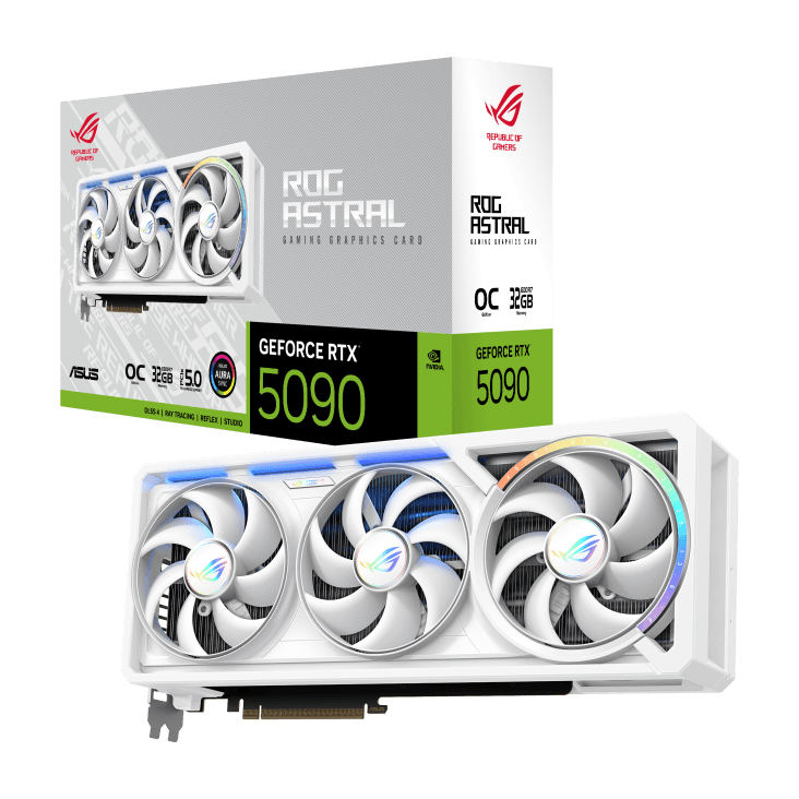 RTX 5090 ASUS RTX 5090 ROG Astral OC White
