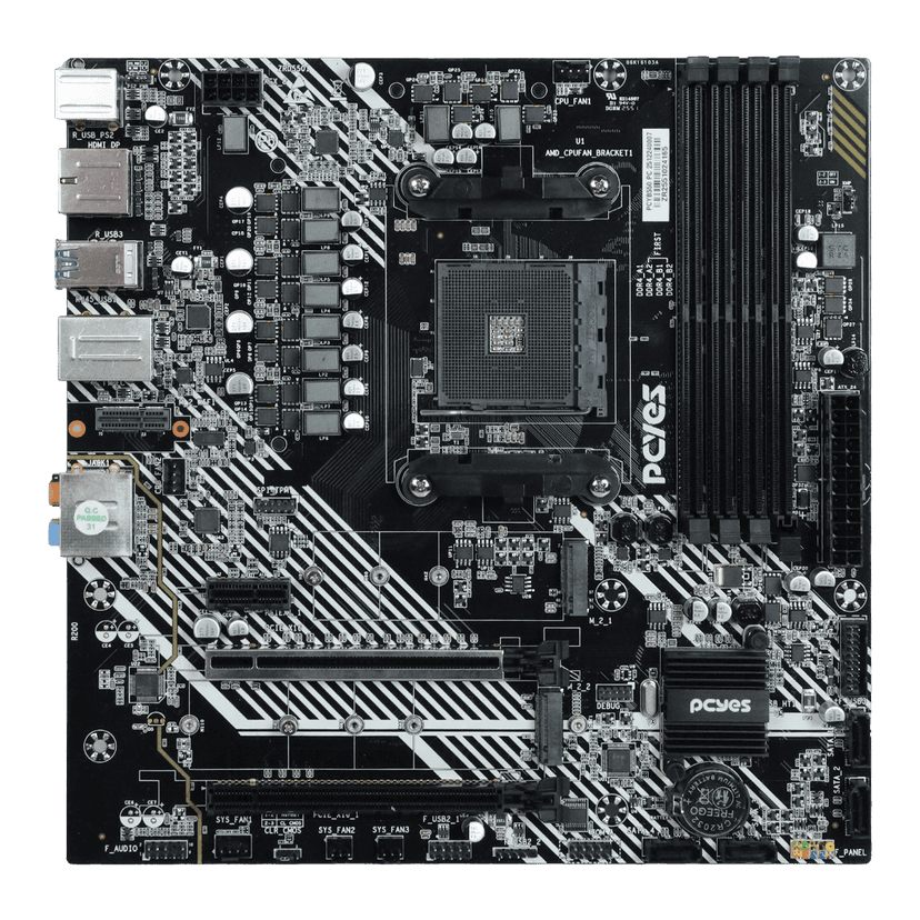 PCYES PCYB550-RZ5128 AM4 Micro-ATX DDR4