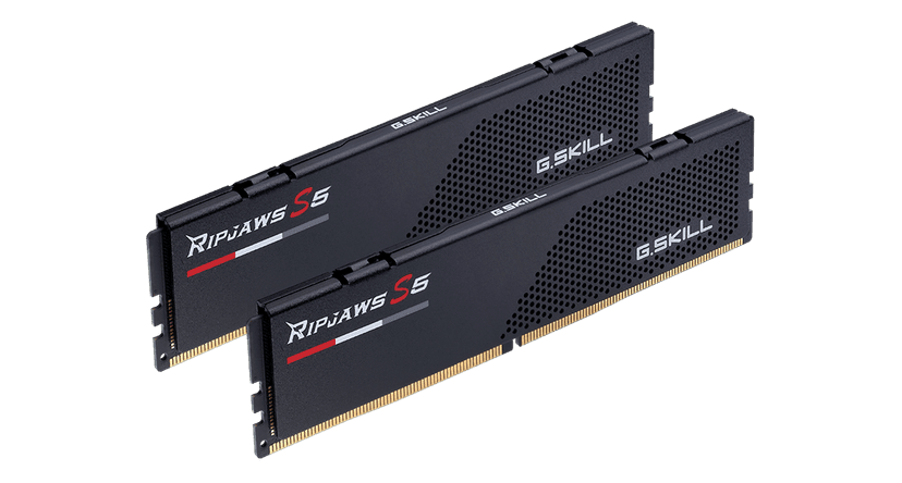 G.Skill Ripjaws S5 48GB (2x24GB) DDR5 5600MHz CL40 Preto - F5-5600J4040D24GX2-RS5K
