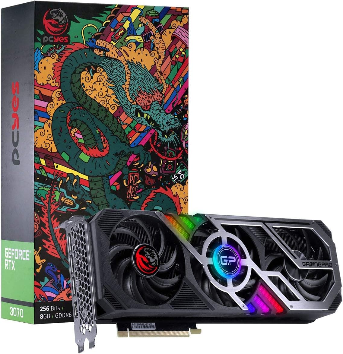 RTX 3070 PcYes RTX 3070 Graffiti Series