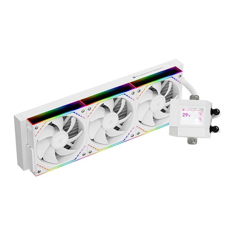 Water Cooler Thermalright Core Matrix Vision 360 360mm ARGB Water Cooler Thermalright Core Matrix Vision 360 360mm ARGB Branco - TR-CMV-360-WH-ARGB