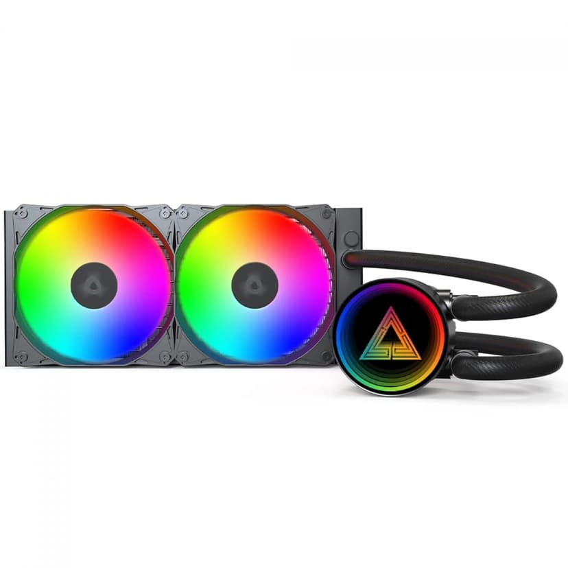 Water Cooler Montech LightFlow ARGB 240mm ARGB Preto - LightFlow ARGB 240 (B)
