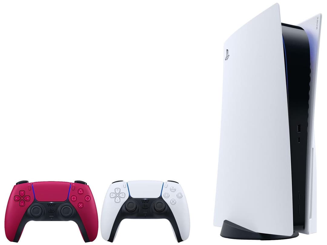 PlayStation 5 - Com Leitor PlayStation 5 825GB - Com Leitor + 2 Controles