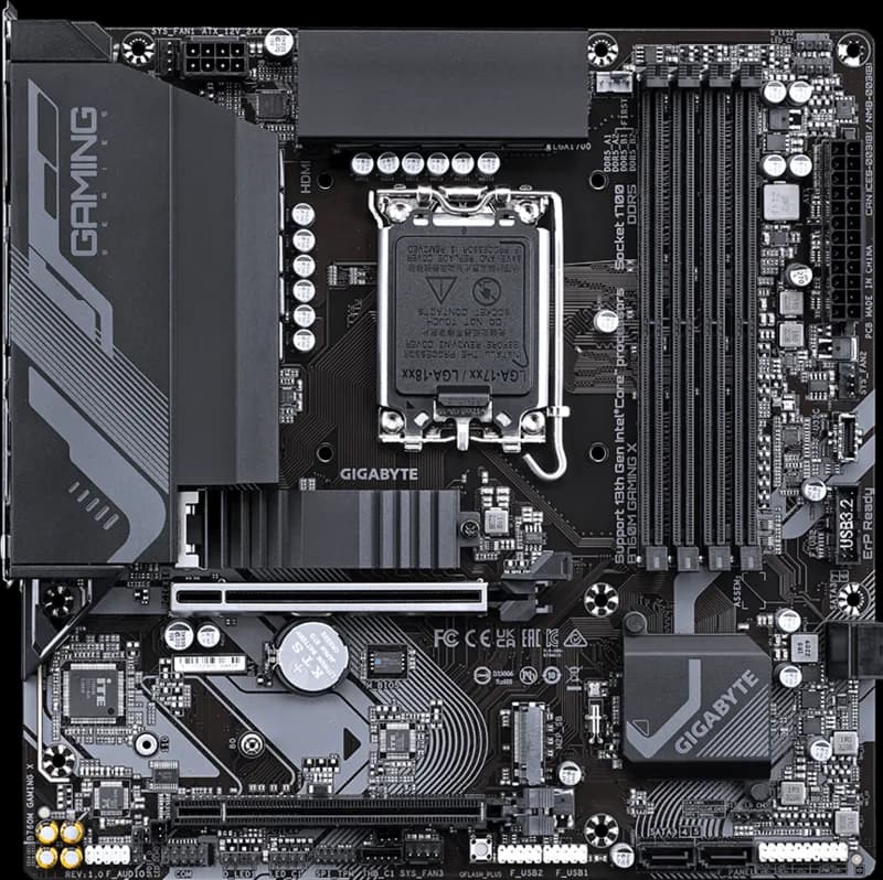 Gigabyte B760M GAMING-X GEN5 LGA1700 Micro-ATX DDR5