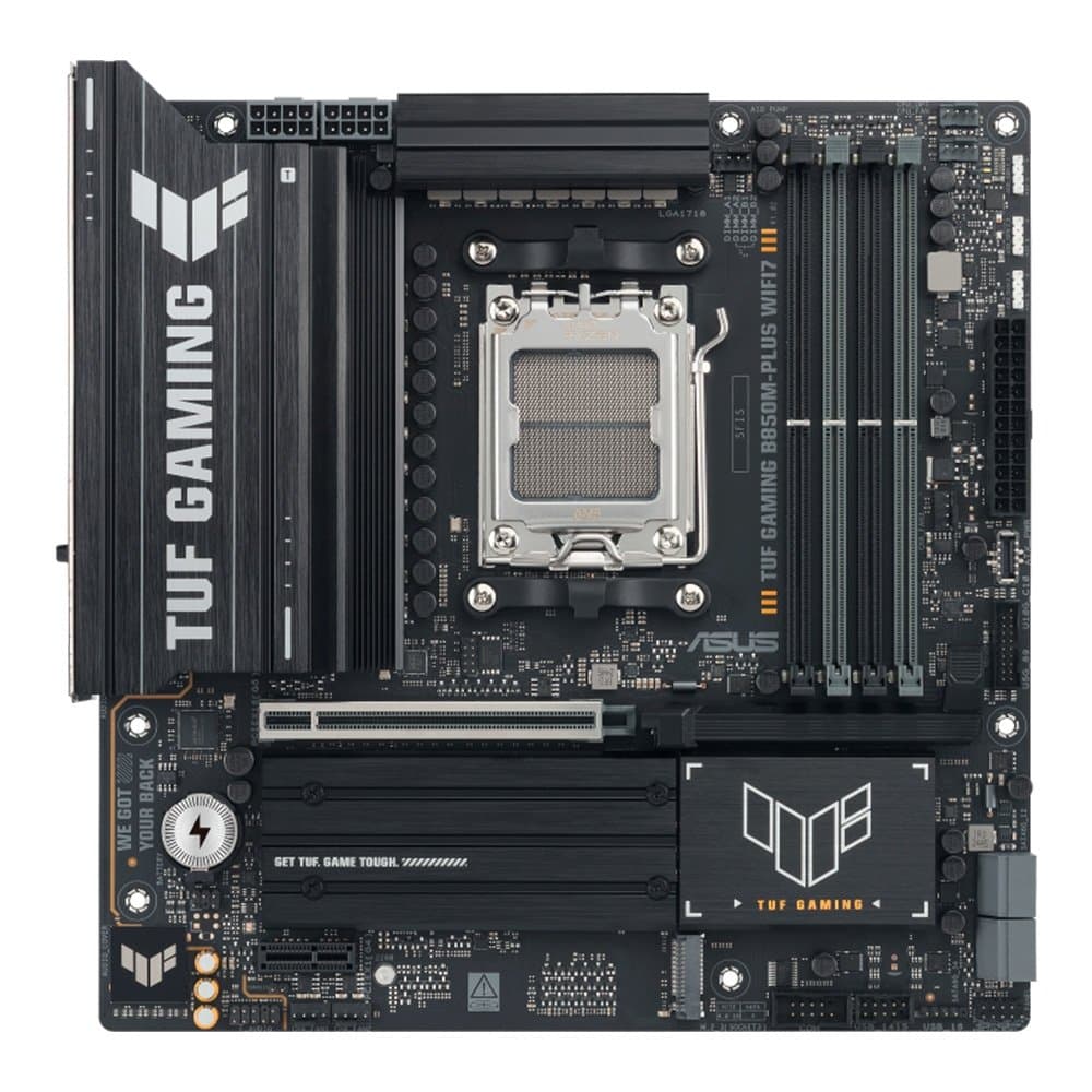 ASUS TUF Gaming B850M-Plus WIFI7 AM5 Micro-ATX DDR5 ASUS TUF Gaming B850M-Plus WIFI7 AM5 Micro-ATX DDR5
