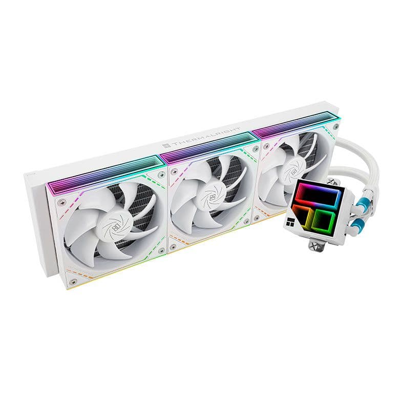 Water Cooler Thermalright Frozen Infinity 360 360mm ARGB Water Cooler Thermalright Frozen Infinity 360 360mm ARGB Branco - TR-FI-360-WH-ARGB