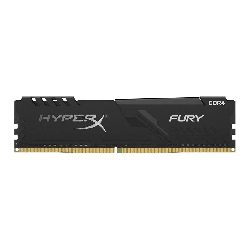 Kingston HyperX Fury 8GB DDR4 Kingston HyperX Fury 8GB (1x8GB) DDR4 3200MHz CL16 Preto - HX432C16FB3/8