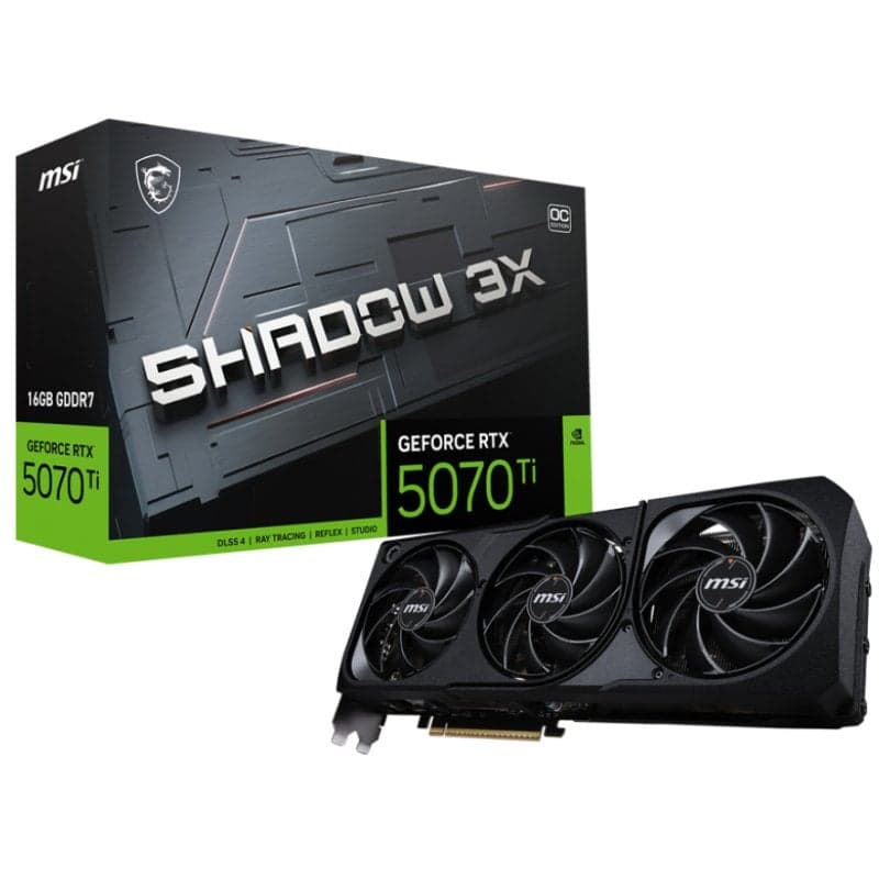 RTX 5070 Ti MSI RTX 5070 Ti Shadow 3X OC