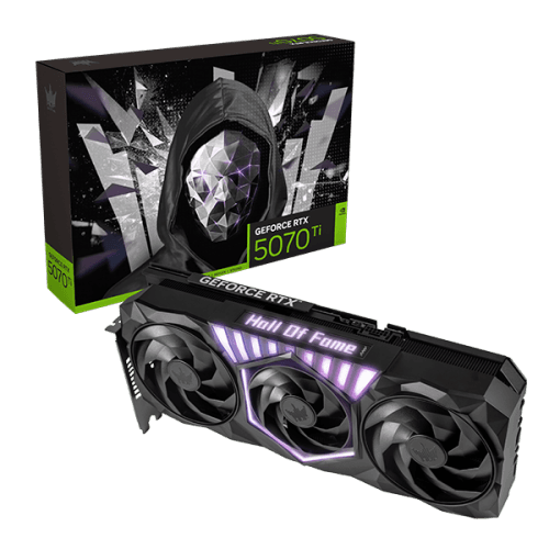 RTX 5070 Ti GALAX RTX 5070 Ti HOF Black