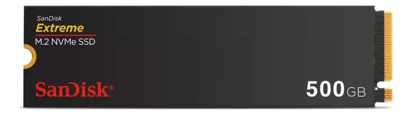 SanDisk Extreme 500GB SSD NVMe Gen 4 - SDSSDX3N-500G-G26