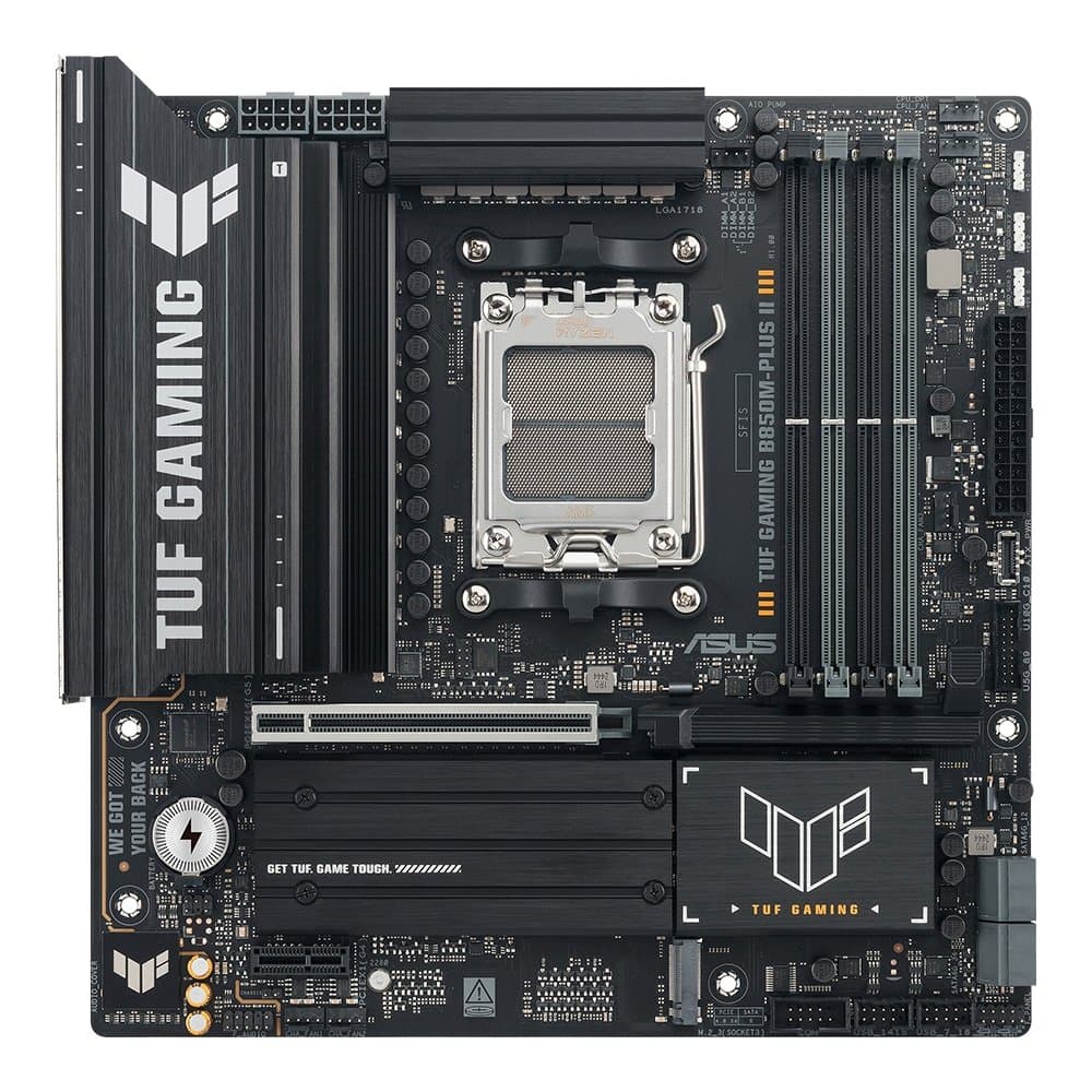 ASUS TUF Gaming B850M-PLUS II AM5 Micro-ATX DDR5 ASUS TUF GAMING B850M-PLUS II AM5 Micro-ATX DDR5