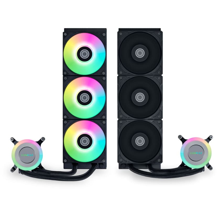 Water Cooler Lian Li Galahad II Lite 360mm ARGB Preto - GA2L36RB-RD BLACK