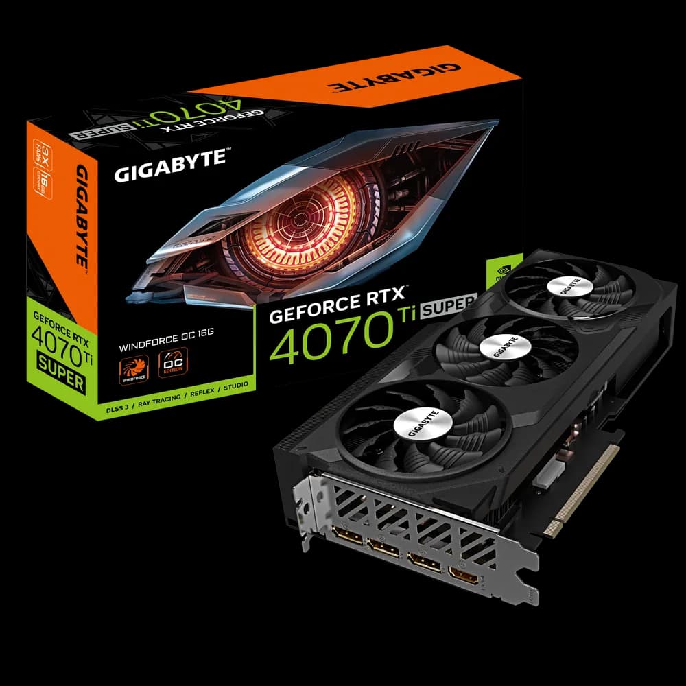 RTX 4070 Ti Super Gigabyte RTX 4070 Ti Super Windforce OC