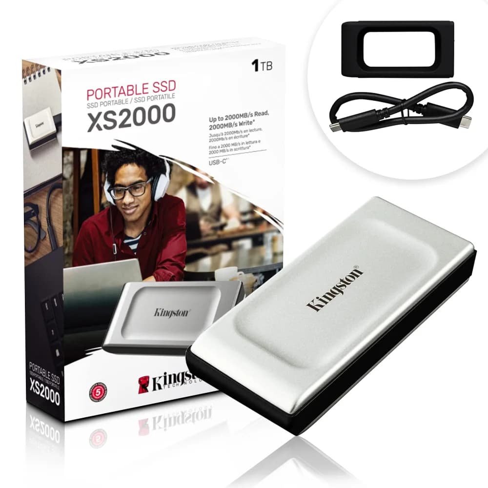 Kingston XS2000 1TB SSD USB - SXS2000/1000G Kingston XS2000 1TB SSD USB - SXS2000/1000G