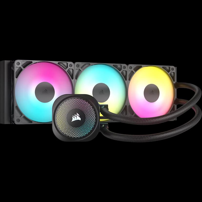 Water Cooler Corsair Nautilus 360 RS 360mm ARGB Preto - CW-9060093-WW