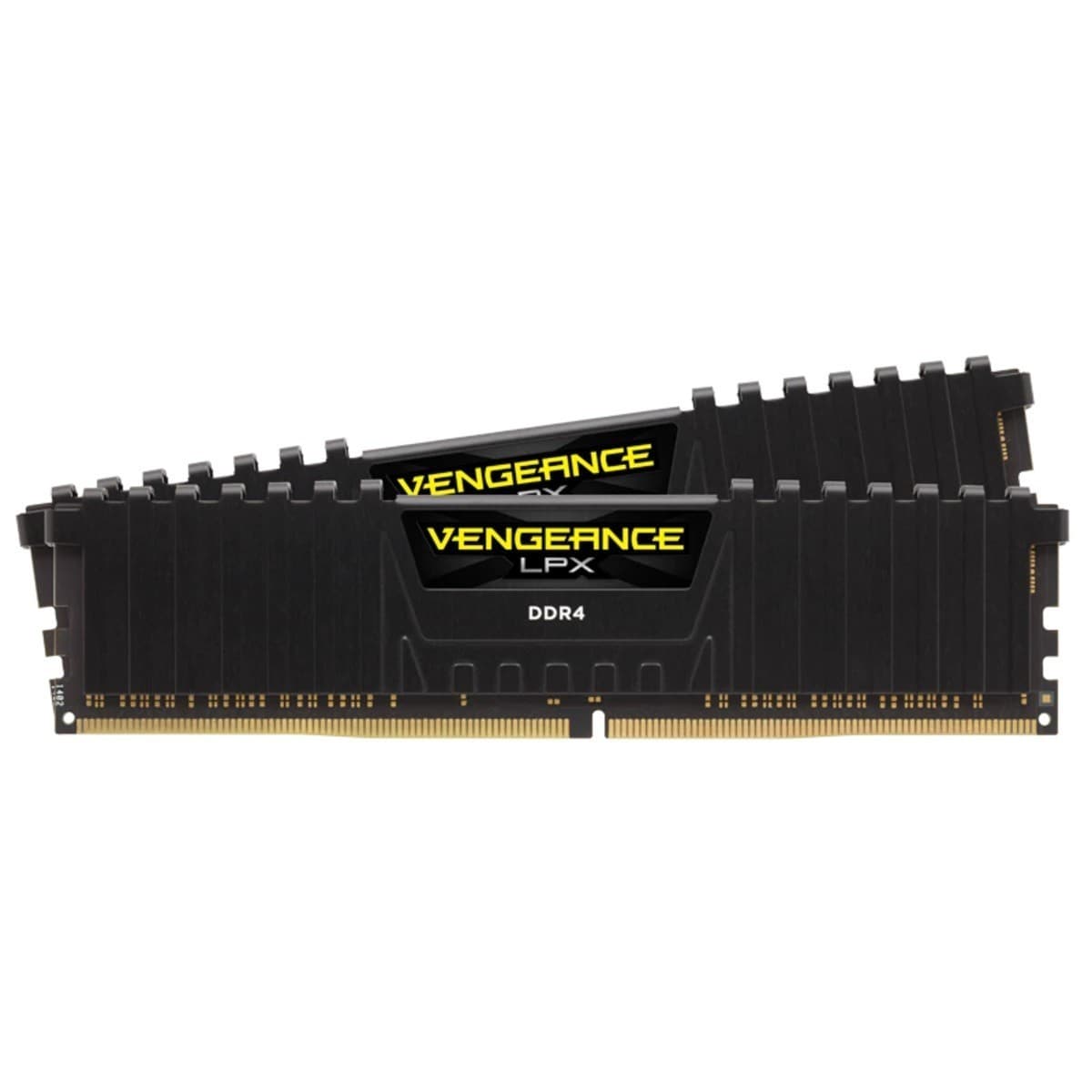 Corsair Vengeance LPX 16GB DDR4 Corsair Vengeance LPX 16GB (2x8GB) DDR4 3200MHz CL16 Preto - CMK16GX4M2Z3200C16