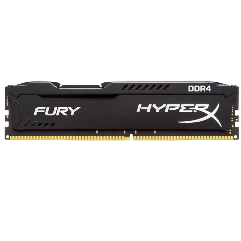 Kingston HyperX Fury 4GB (1x4GB) DDR4 Kingston HyperX Fury 4GB (1x4GB) DDR4 2400MHz CL15 Preto - HX424C15FB3/4