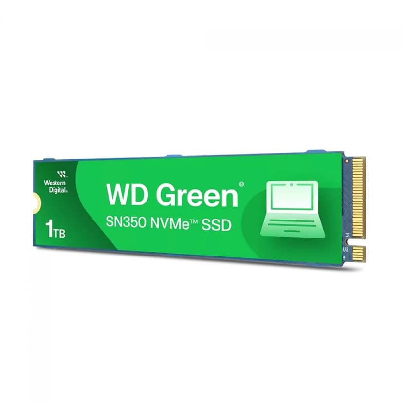 Western Digital WD Green SN350 1TB SSD NVMe Gen 3 - WDS100T2G0C