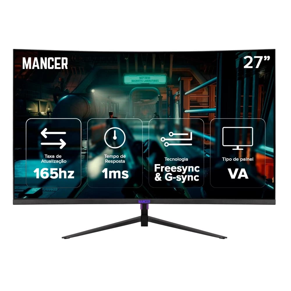 Mancer Valak 27" QHD 165Hz VA - MCR-VLKVX4S-BL04 Mancer Valak 27" QHD 165Hz VA - MCR-VLKVX4S-BL04