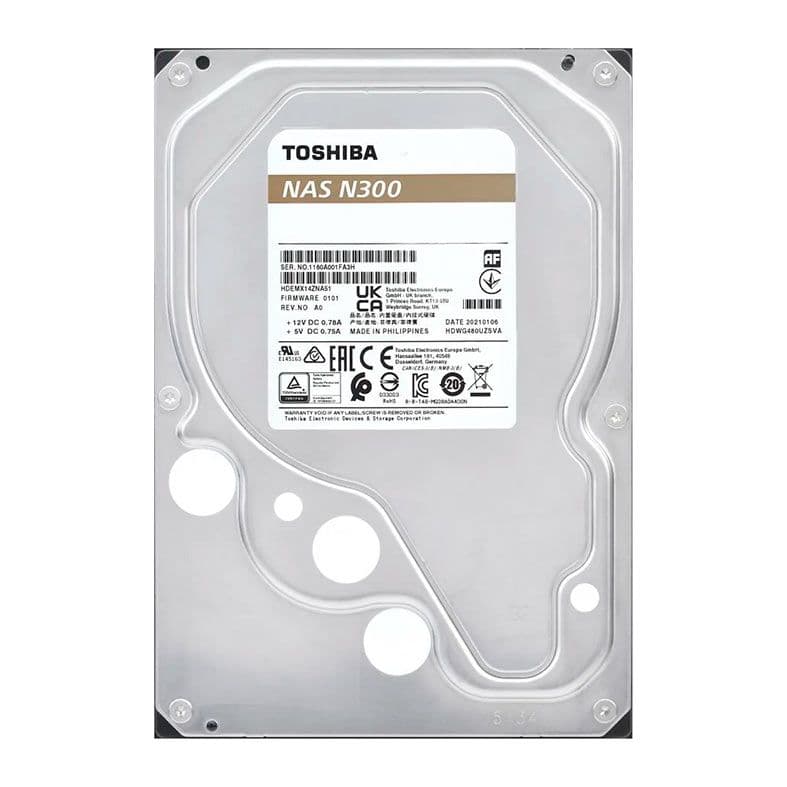 Toshiba N300 12TB HDD SATA III - HDEXZ13ZNA51F