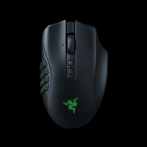 Razer Naga V2 Pro Sem Fio, Sensor Focus Pro 30K, 30000 DPI, Preto - RZ01-04400100