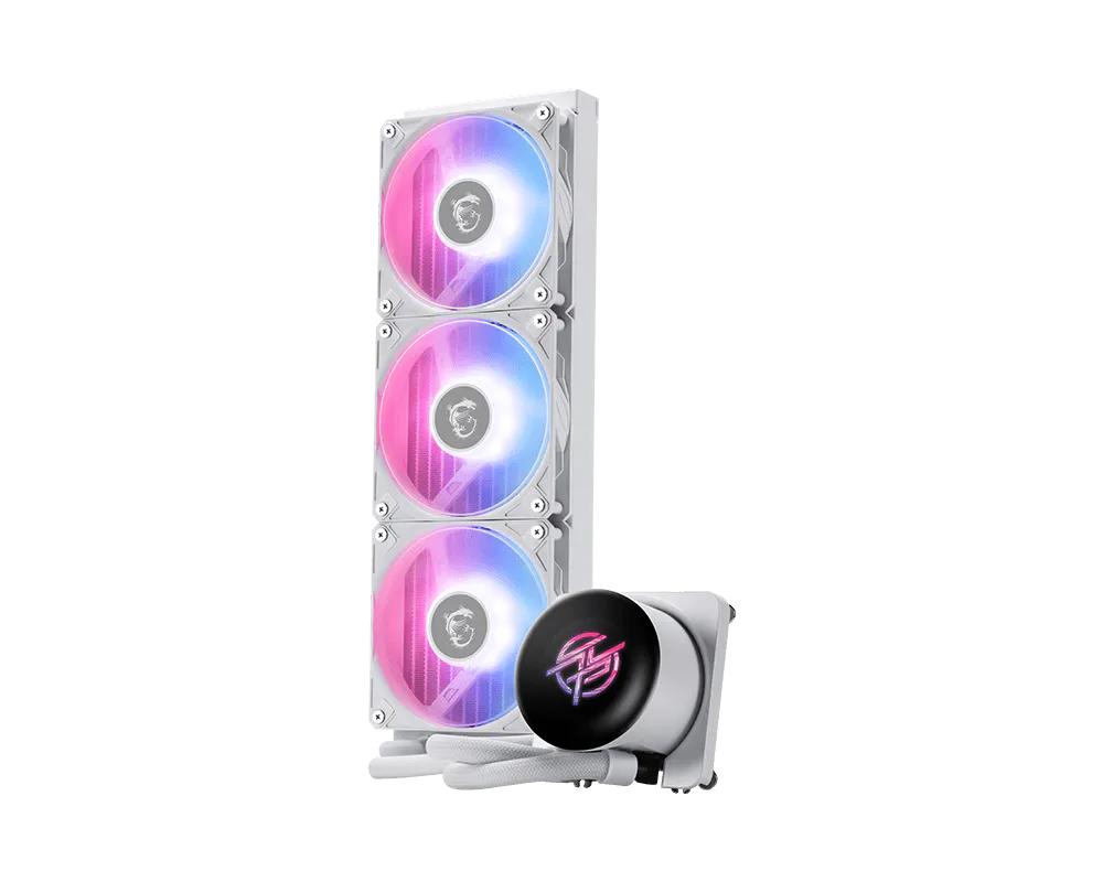 Water Cooler MSI MPG CORELIQUID P13 360mm ARGB Water Cooler MSI MPG CORELIQUID P13 360mm ARGB Branco - CLP13360W