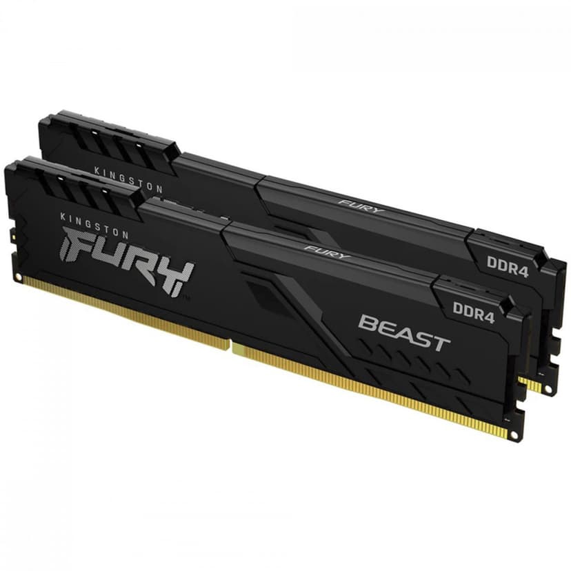 Kingston Fury Beast 16GB (2x8GB) DDR4 3200MHz CL16 Preto - KF432C16BBK2/16