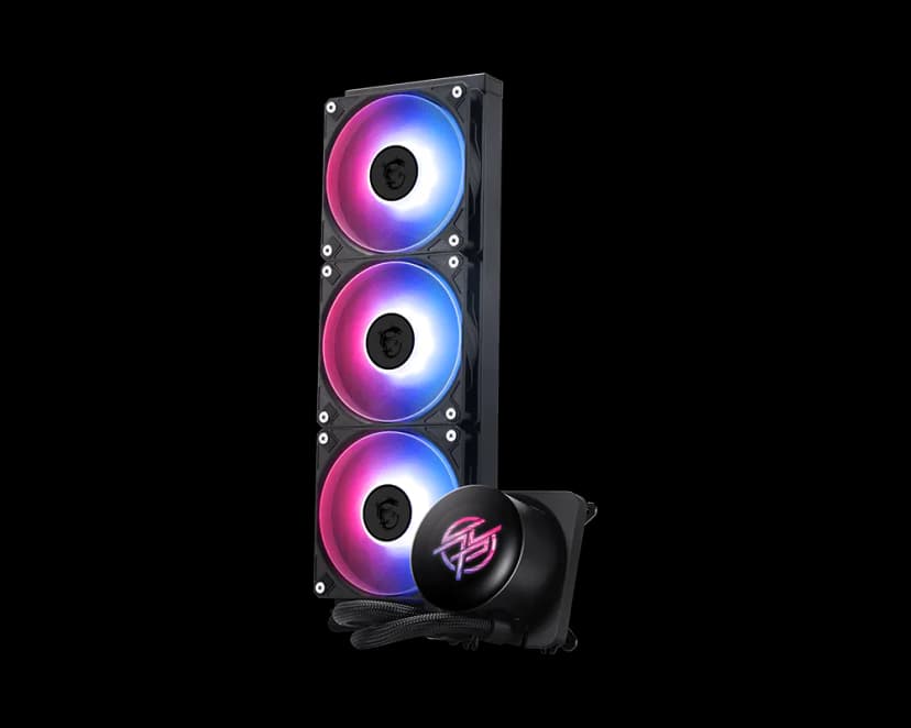 Water Cooler MSI MPG CORELIQUID P13 360mm ARGB Preto - CLP13360