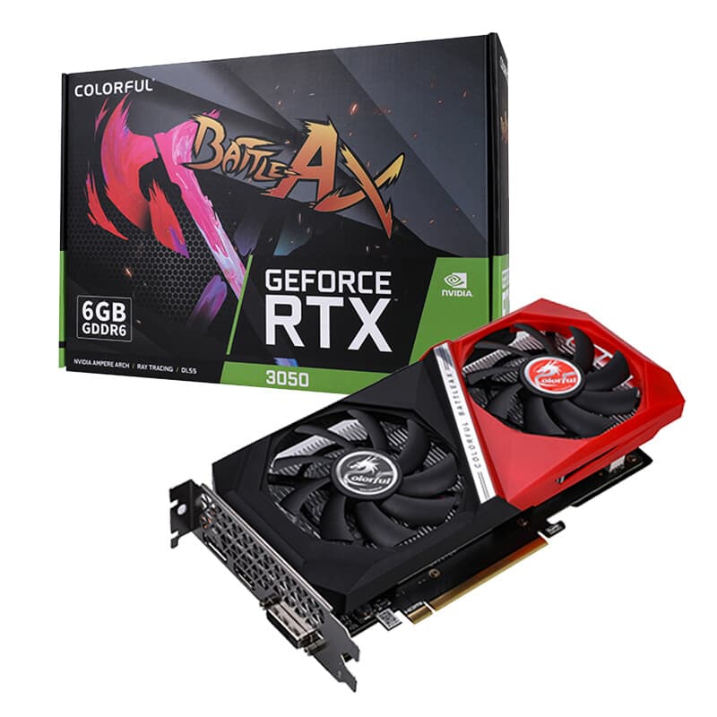 RTX 3050 6GB Colorful RTX 3050 6GB NB DUO