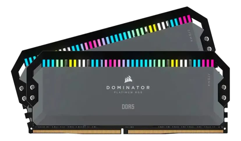 Corsair Dominator Platinum RGB 32GB (2x16GB) DDR5 5600MHz CL36 Preto - CMT32GX5M2B5600Z36