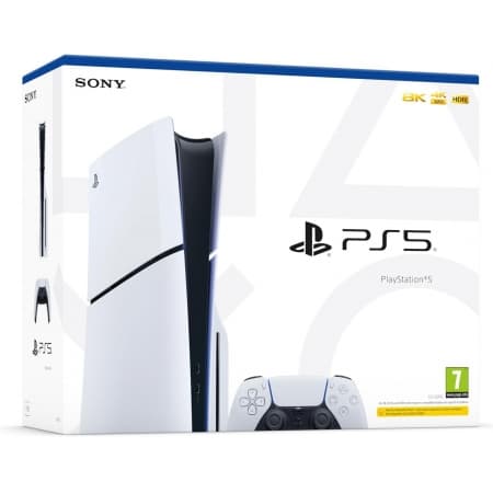 PlayStation 5 - Com Leitor PlayStation 5 Slim 1TB - Com Leitor + 1 Controle