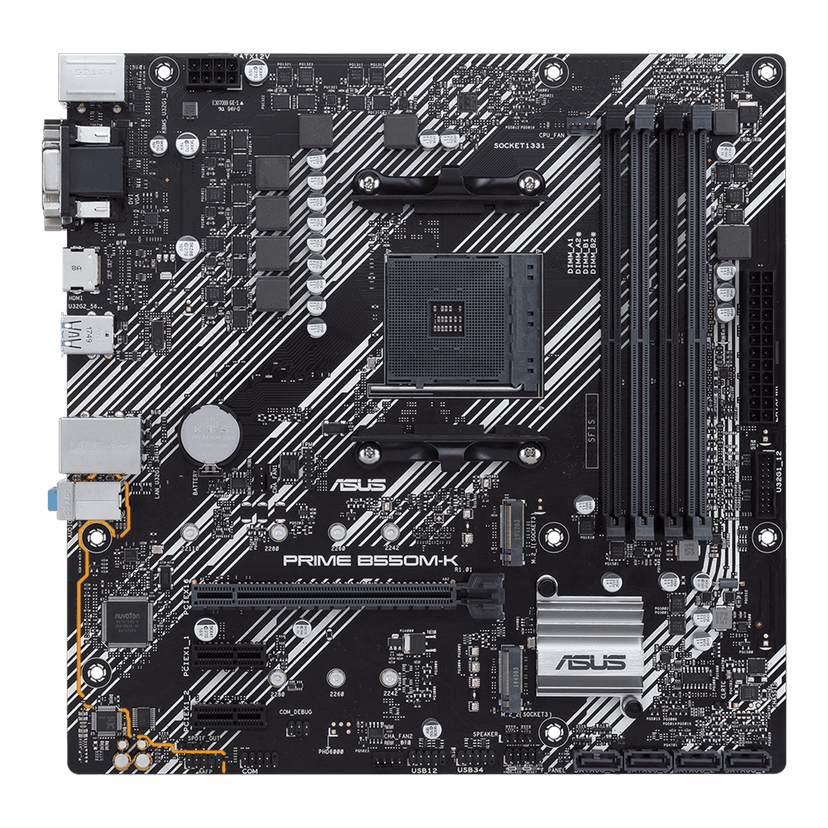 ASUS PRIME B550M-K AM4 Micro-ATX DDR4