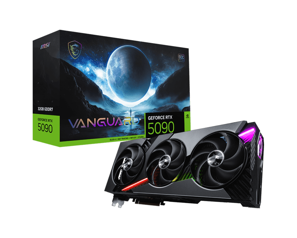 RTX 5090 MSI RTX 5090 Vanguard SOC