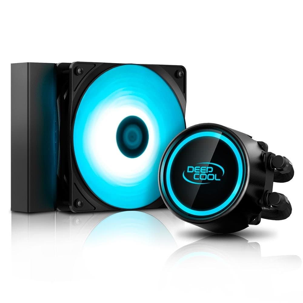 Water Cooler DeepCool Gammaxx L120 V2 120mm RGB Water Cooler DeepCool Gammaxx L120 V2 120mm RGB Preto - DP-H12RF-GL120V2