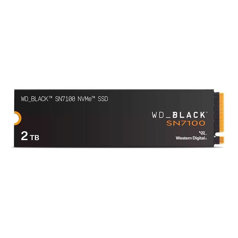 Western Digital WD_BLACK SN7100 2TB SSD NVMe Gen 4 - WDS200T4X0E Western Digital WD_BLACK SN7100 2TB SSD NVMe Gen 4 - WDS200T4X0E