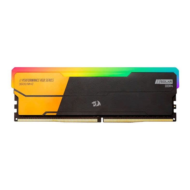 Redragon Solar RGB8GB (1x8GB) DDR4 3600MHz CL18 Preto - GM-805