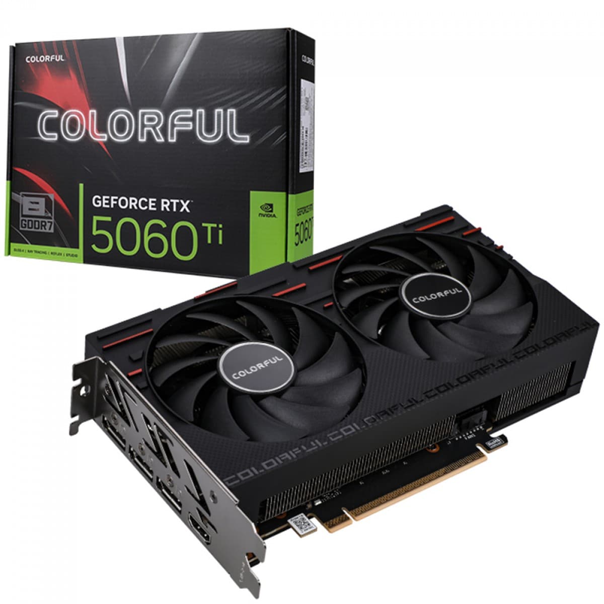 RTX 5060 Ti 8GB Colorful RTX 5060 Ti 8GB Gaming Duo