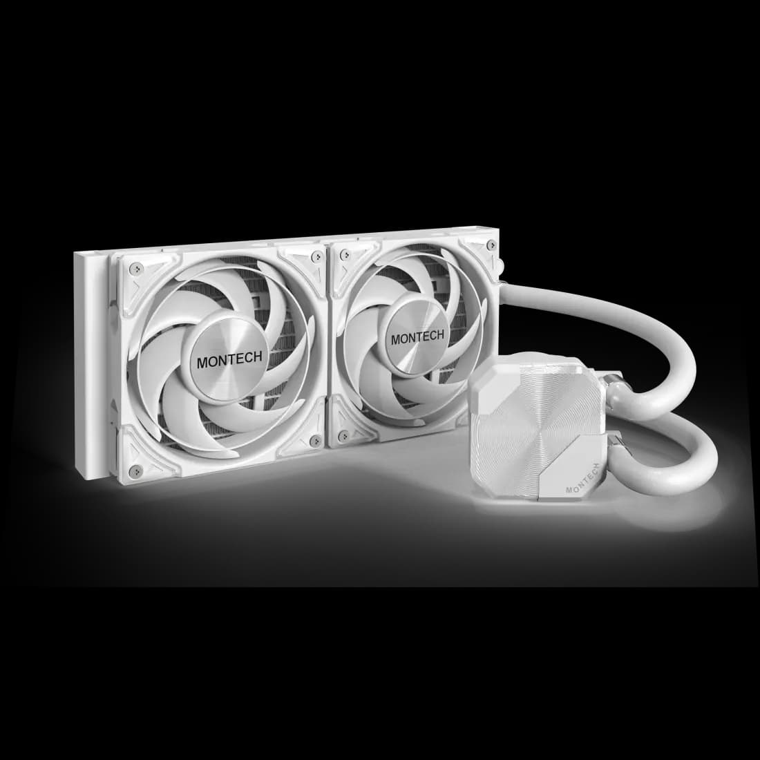 Water Cooler Montech HyperFlow Silent 240mm Water Cooler Montech HyperFlow Silent 240mm Branco - HyperFlow Silent 240 (W)