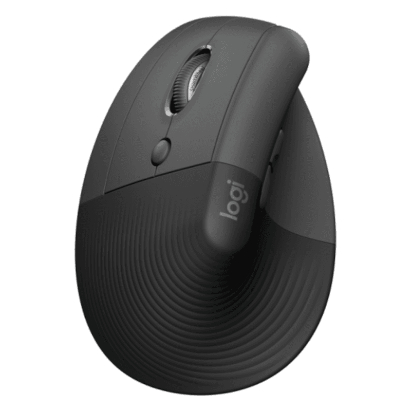 Logitech Lift Sem Fio 4000 DPI Cinza - 910-006467 Logitech Lift Sem Fio 4000 DPI Grafite - 910-006467