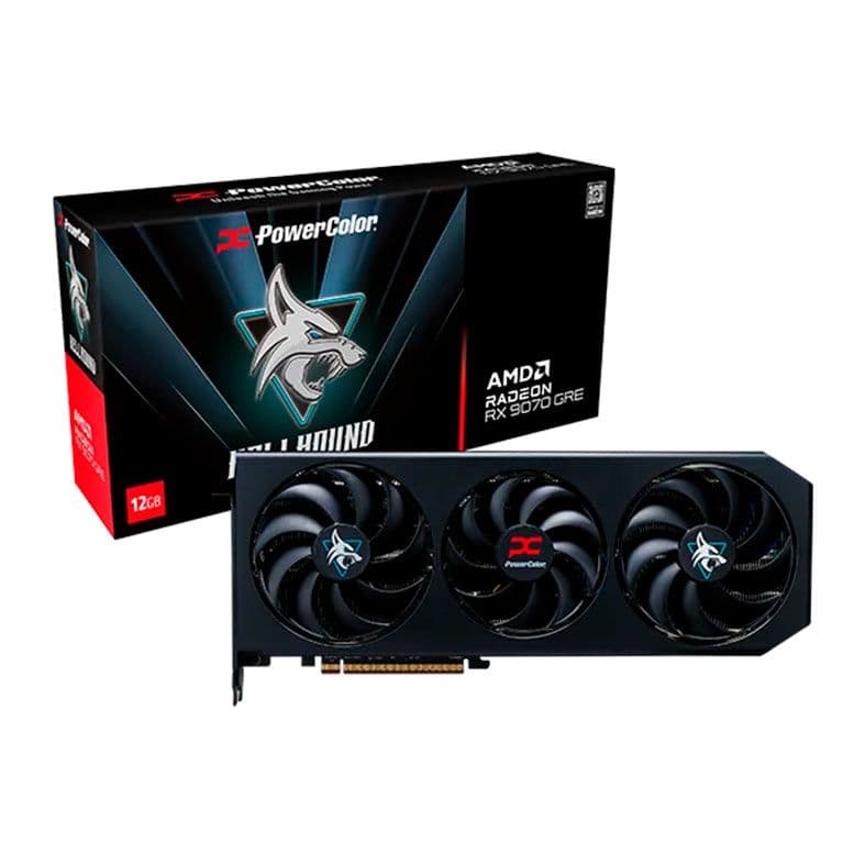 RX 9070 GRE PowerColor RX 9070 GRE Hellhound