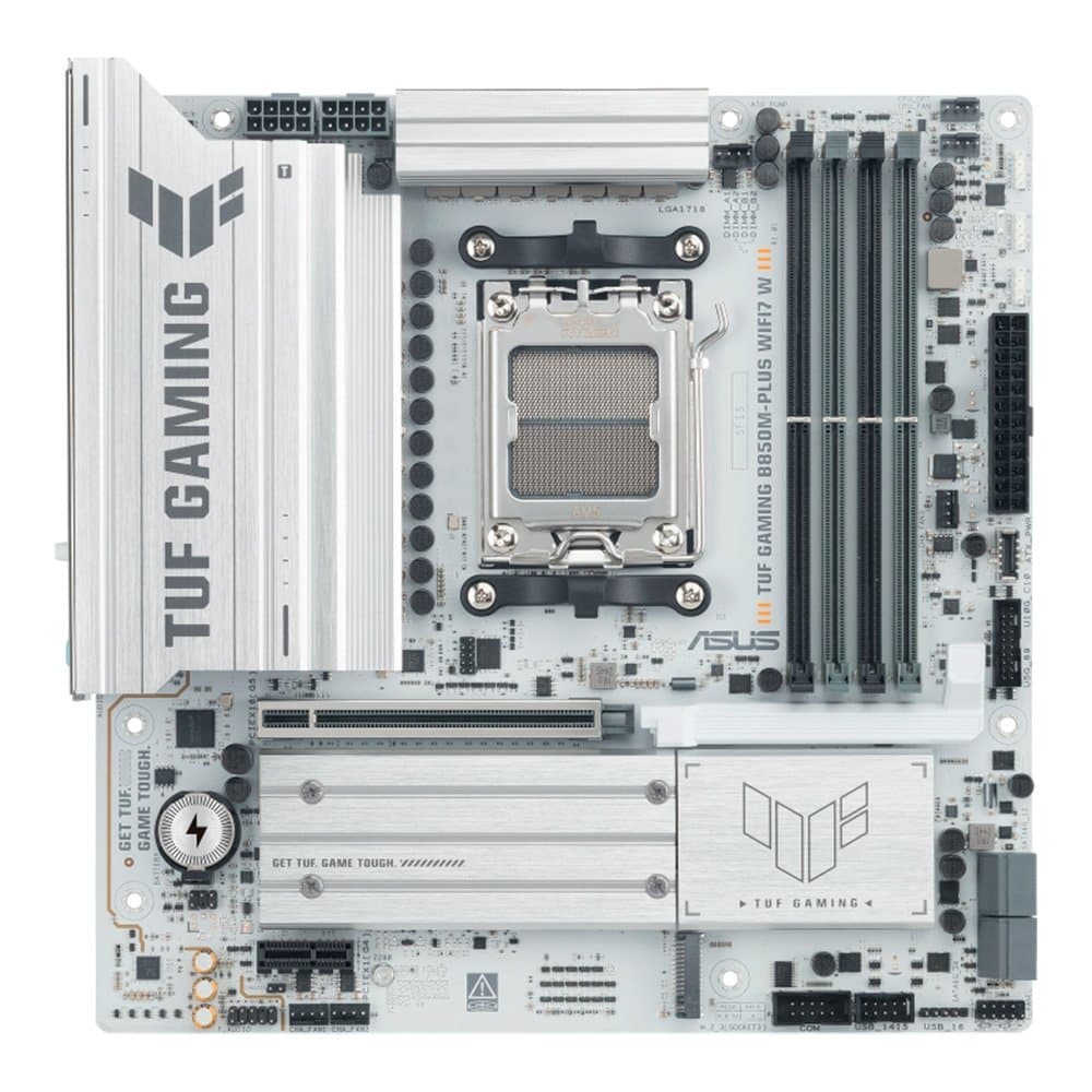ASUS TUF Gaming B850M-Plus WIFI7 W AM5 Micro-ATX DDR5 ASUS TUF Gaming B850M-Plus WIFI7 W AM5 Micro-ATX DDR5