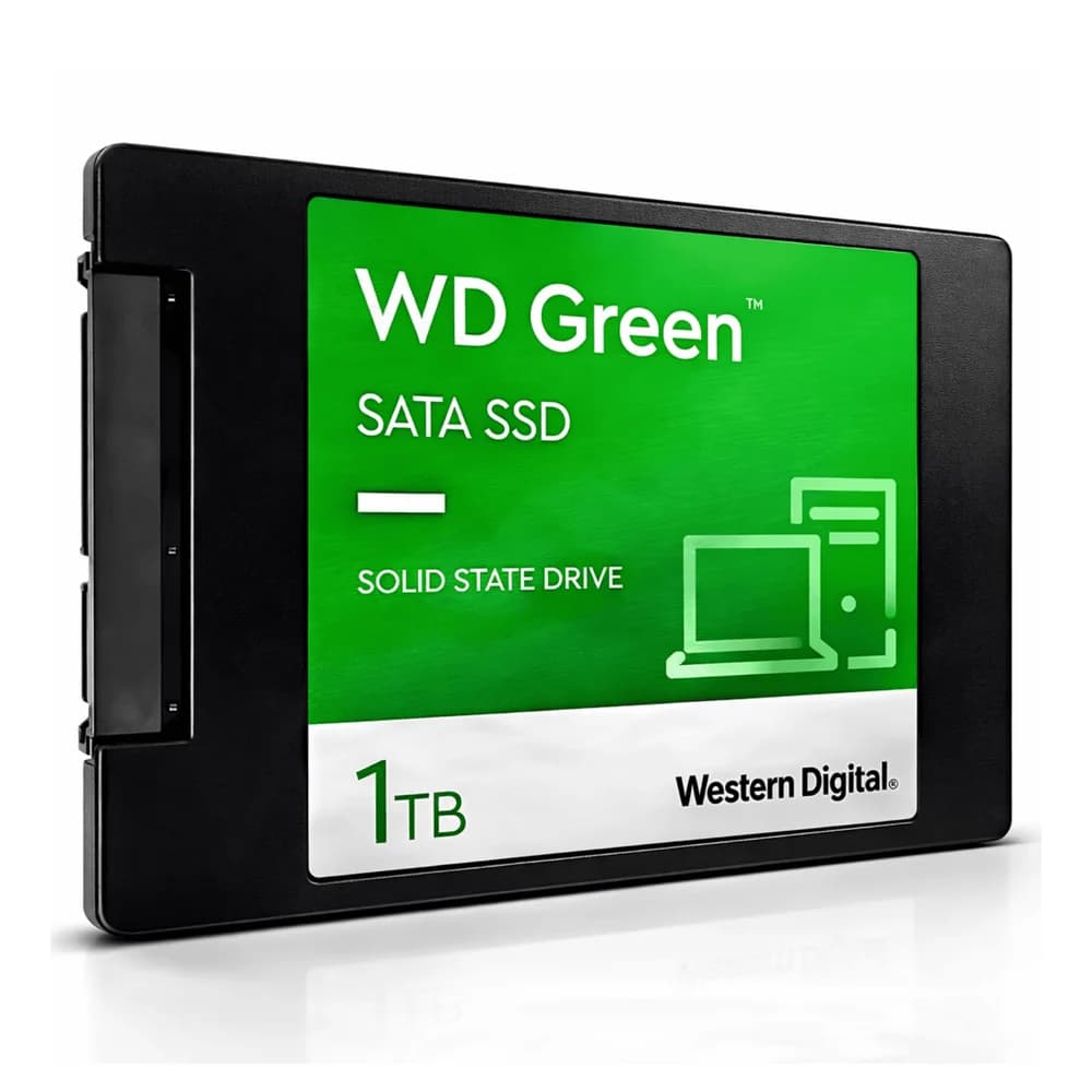 Western Digital WD Green SA510 1TB SSD SATA III - WDS100T3G0A Western Digital WD Green SA510 1TB SSD SATA III - WDS100T3G0A